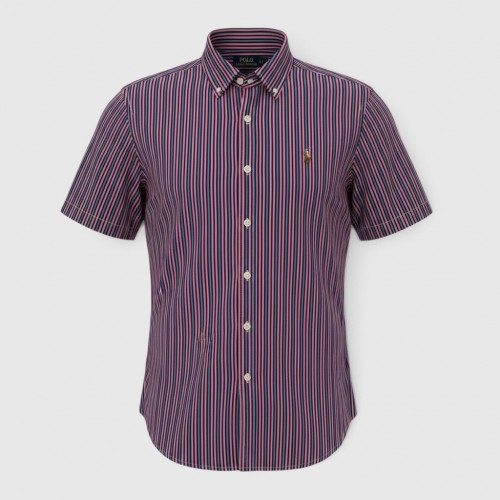 Polo Ralph Lauren Ριγέ Πουκάμισο Κοντομάνικο / Pre-Owned